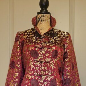 Womens Vintage Decorative Chinese Silk/Satin Jacket